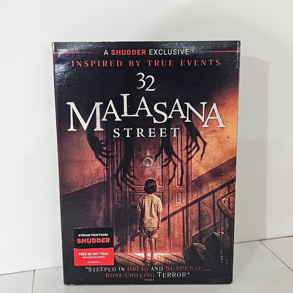 32 Malasana Street DVD Shudder Exclusive Horror Movie with Slipcover RLJE Films